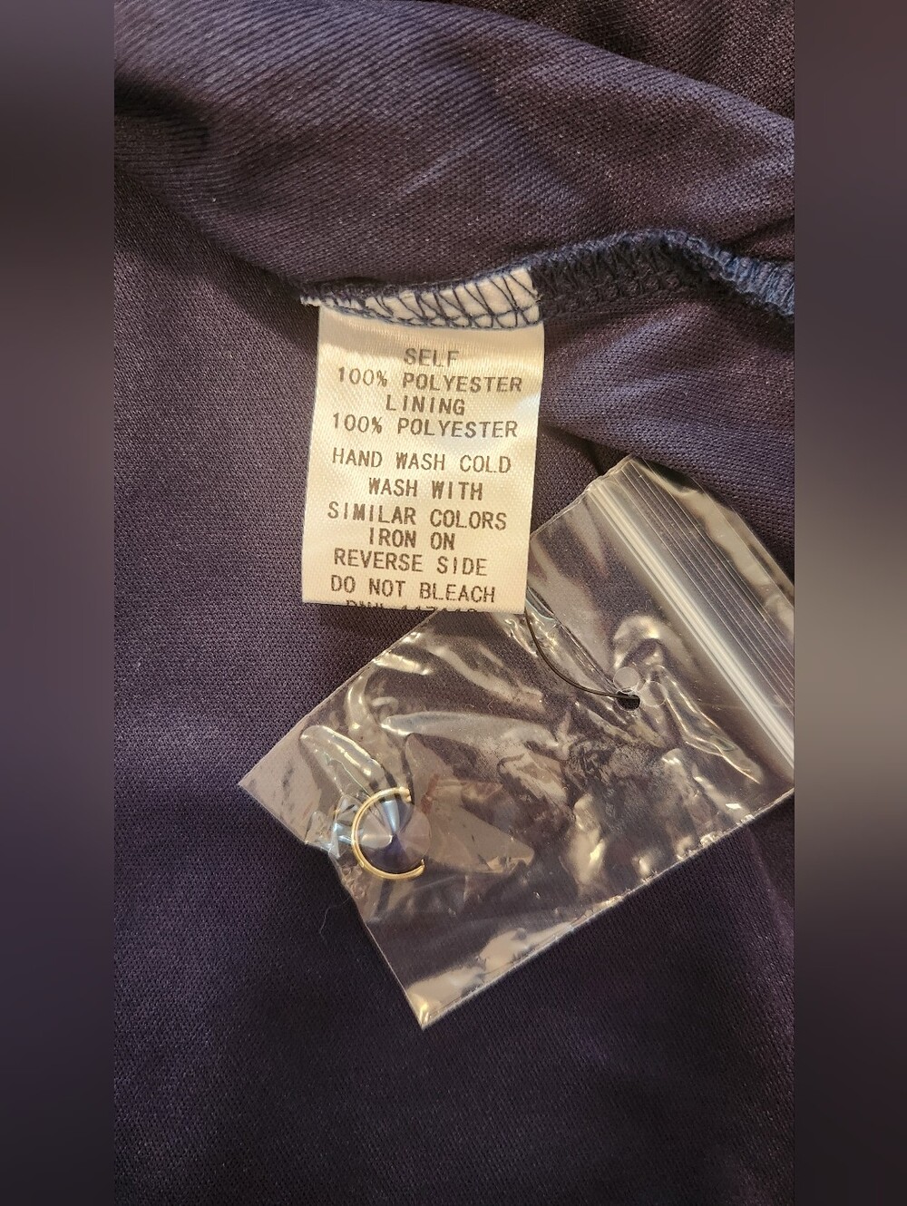 Baltic Born Mayfair High Low Maxi Dress Navy XL - Picture 14 of 14